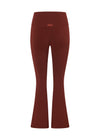 Effortless Contrast Lotus Flared Full Length Leggings