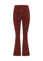 Effortless Contrast Lotus Flared Full Length Leggings