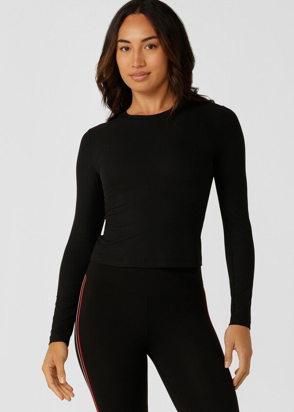 Ultimate Comfort Rib Anti-Odour Long Sleeve Rib Top