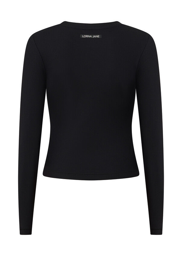 Ultimate Comfort Rib Anti-Odour Long Sleeve Rib Top