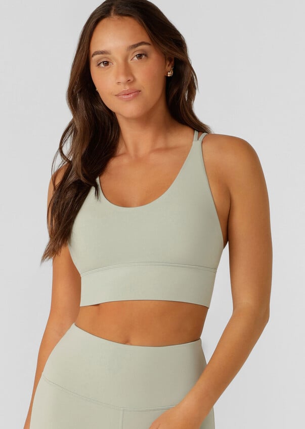 Lotus Longline Sports Bra