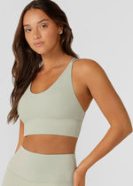 Lotus Longline Sports Bra