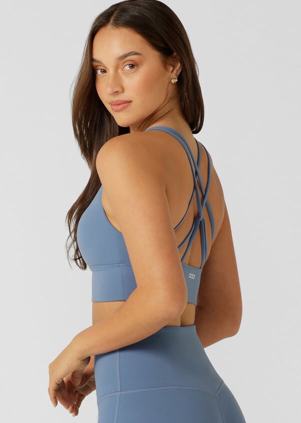 Lotus Longline Sports Bra