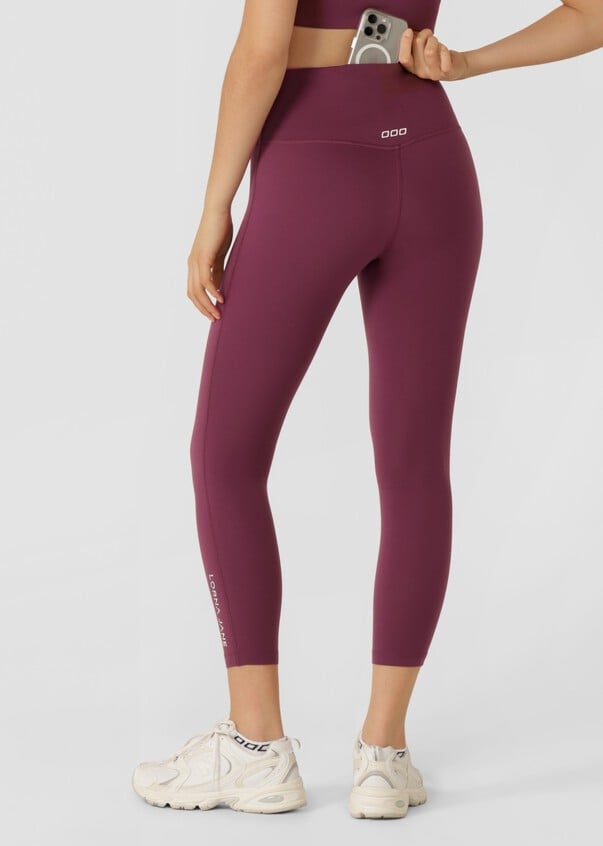 Lotus No Chafe Phone Pocket Ankle Biter Leggings